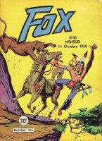 Scan de la couverture Fox du Dessinateur Roger Mdina